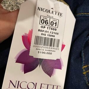 Nicolette  Dark Blue Denim Jeans